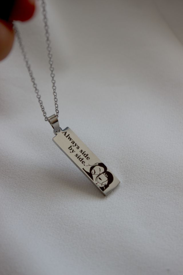 Çelik Kendin Tasarla Kolye