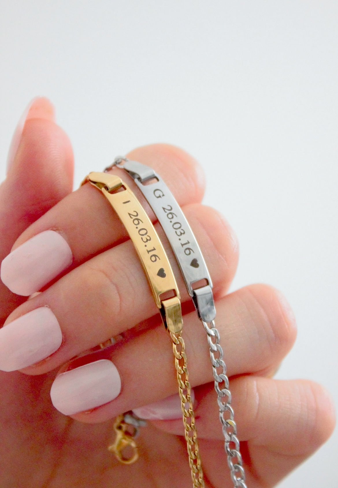 Çelik Yazdır Bileklik (Adet fiyatı)