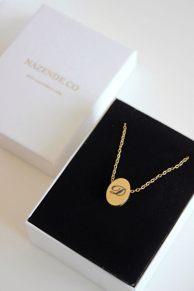 Çelik Minimal Kişiselleştirilmiş Kolye (1 adet)