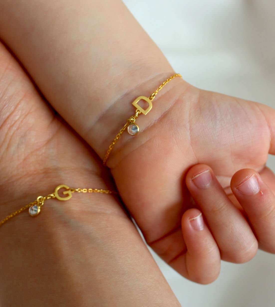 925 Ayar Gümüş Anne-Çocuk Bilekliği