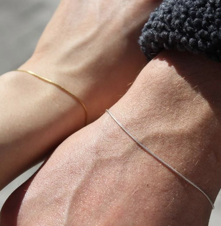 925 Ayar Gümüş Hayalet Bileklik (Adet)