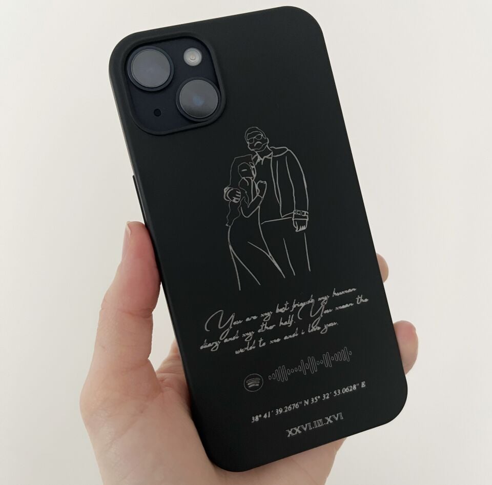 Kişiye Özel Çizim Telefon Kılıfı (Kişiselleştirilmiş)