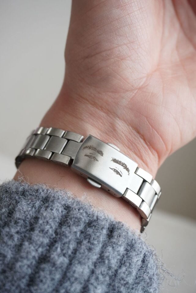 Çelik Kişiye Özel Saat (KADIN)