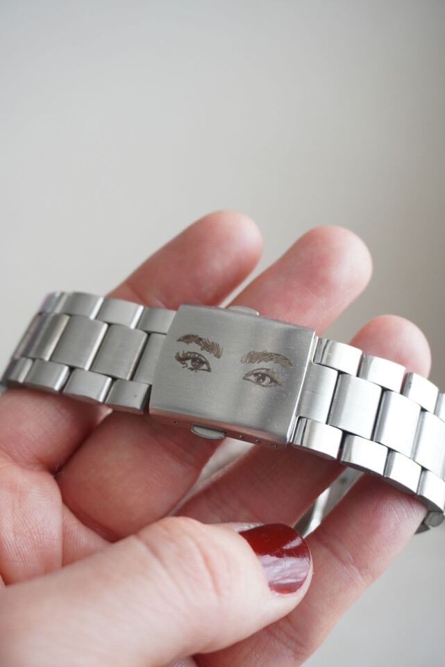 Çelik Kişiye Özel Saat (KADIN)