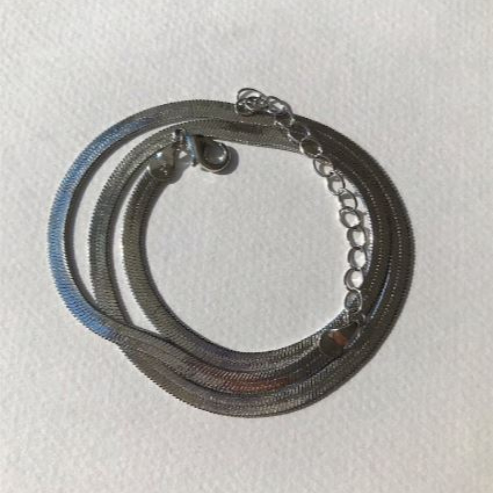 Çelik İtalyan Kolye