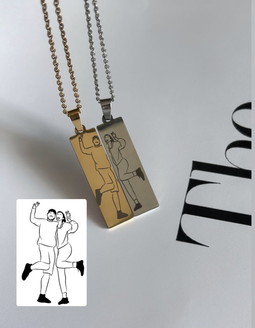 Çelik Birlik Kolye (2 ADET KOLYE)