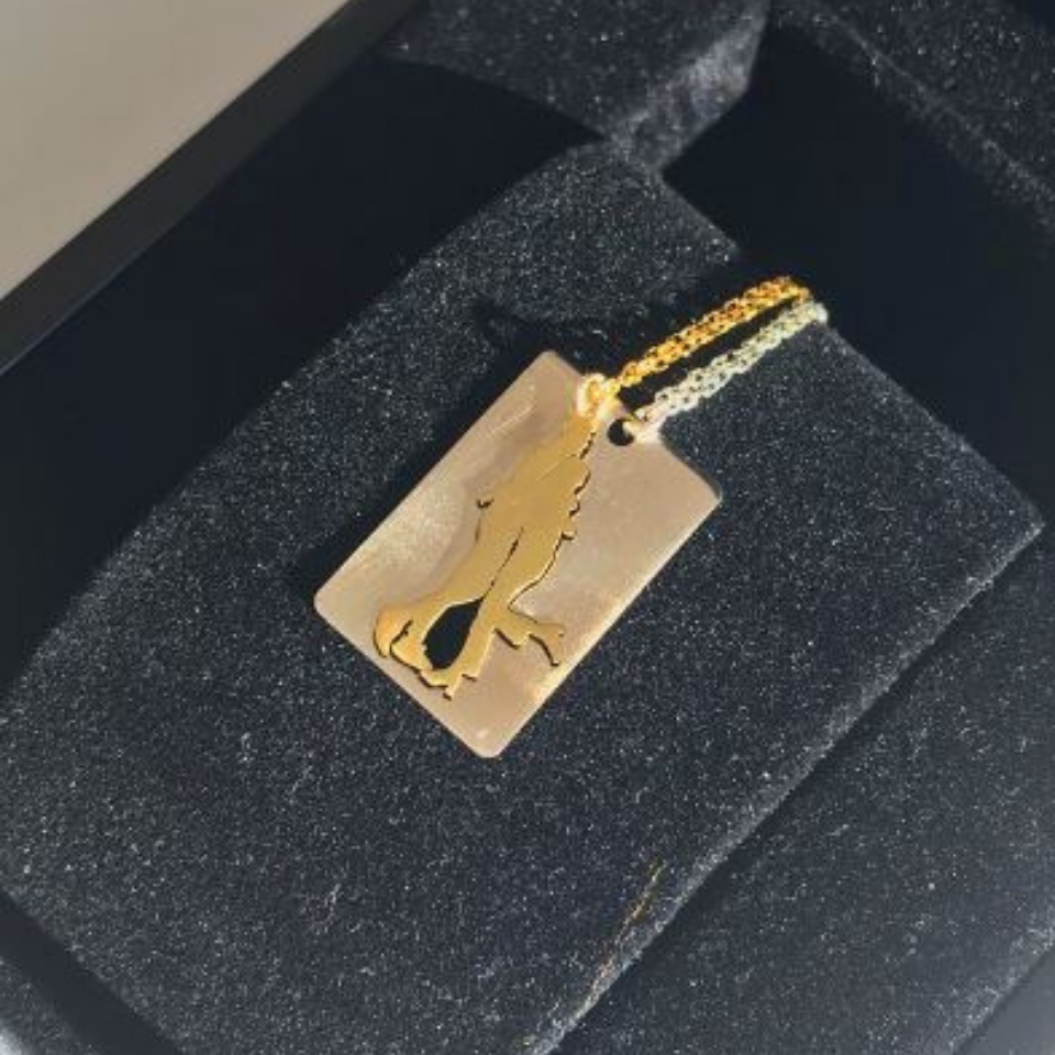 925 Ayar Gümüş Gölge Couple Kolye