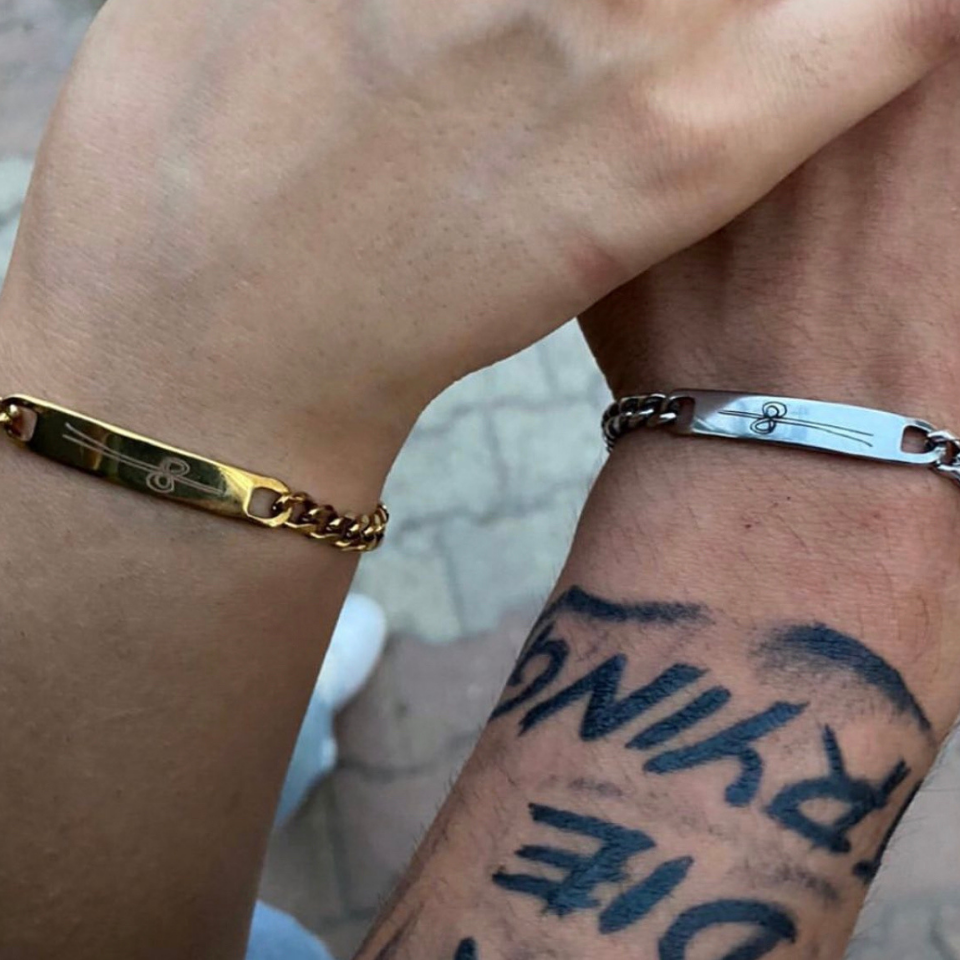 Çelik İlişki Çizgisi Bileklik (Adet)