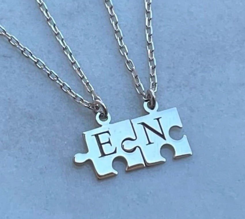 925 ayar gümüş yapboz kolye (1 adet fiyatı)