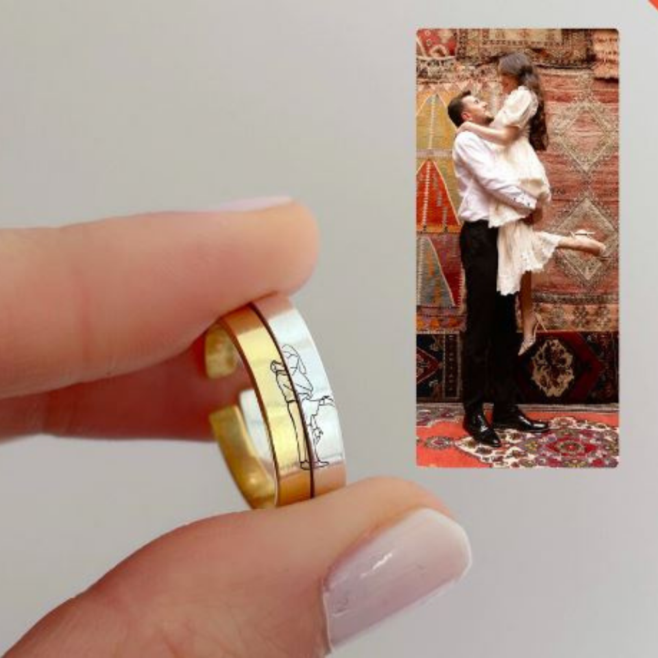 925 Ayar Gümüş Birlik Çift Yüzüğü