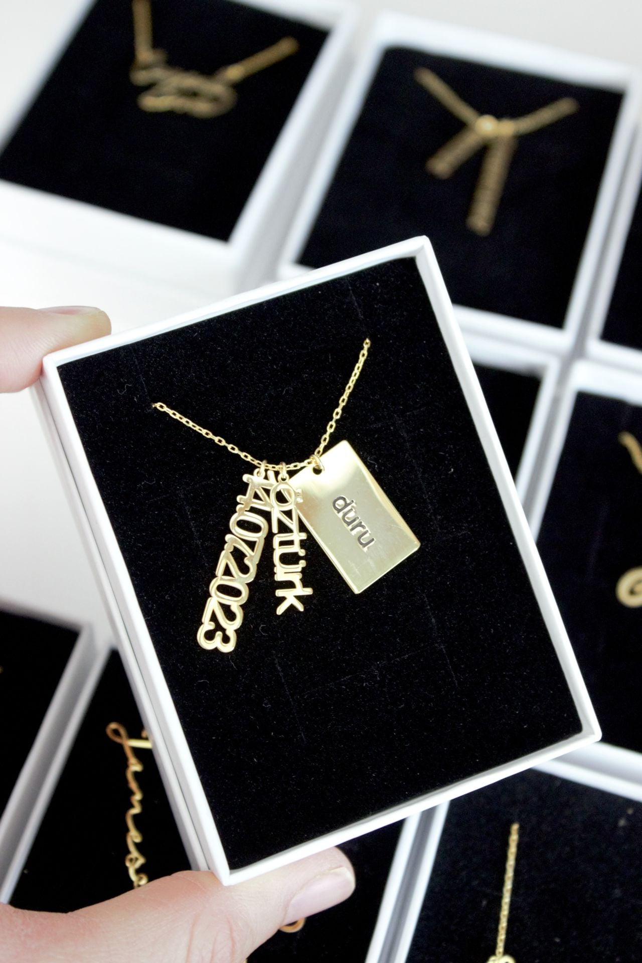 925 Ayar Gümüş 3lü Kolye